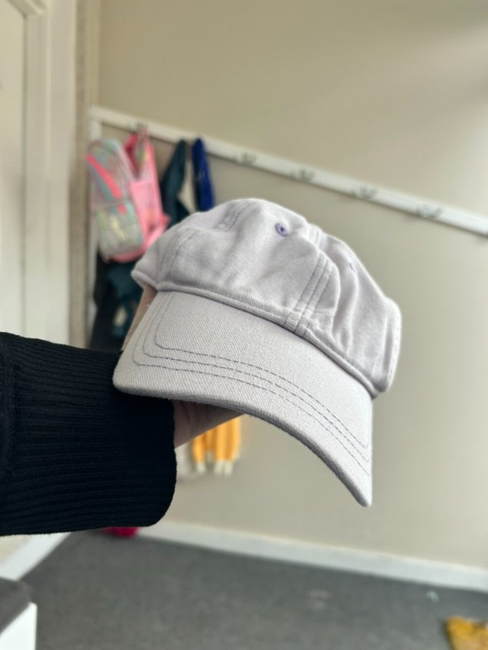 🧢💜 Madewell Cotton Denim Ball Cap – Lavender 💜🧢